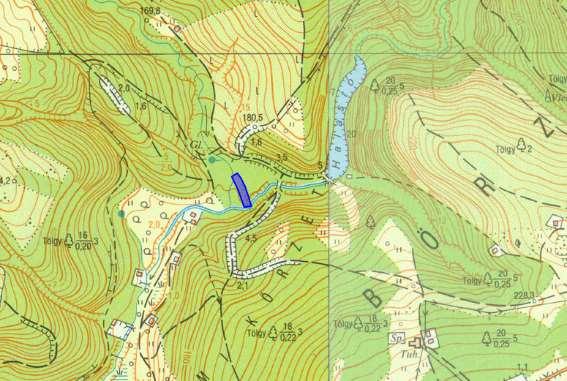 A 37. lelőhelytől 500 m-re É-ÉK-re. Érintett hrsz. a vizsgált területen: 0257, 0256, 0346/2 Jelentőség: általános Állapot: ismeretlen Veszélyeztetettség: veszélyeztetett A 37.