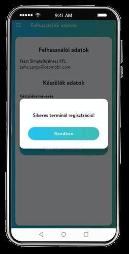 com Amennyiben a telepítés valamilyen okból megszakad az egyes lépések során, akkor a Felhasználói adatok felületen a
