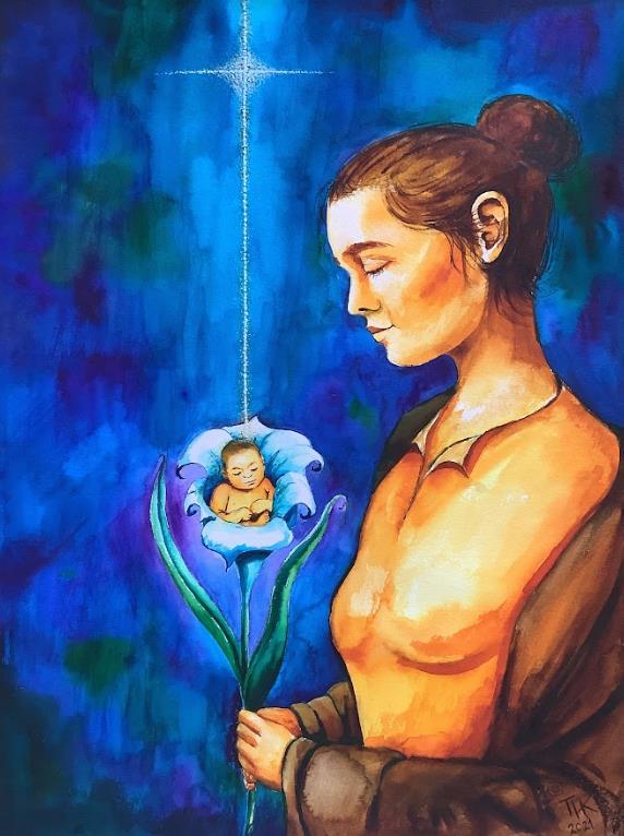 Május 11. Mária igenje - A küldetést elfogadni Mária bátor nő.