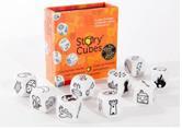 SZTORI KOCKA - Story Cube szókincs szóbeli kifejezőkészség kommunikáció nyelvhelyesség grammatika képzelet, kreativitás, fantázia A játék mindegyik típusa 9 darab mesekockát tartalmaz, aminek mind a