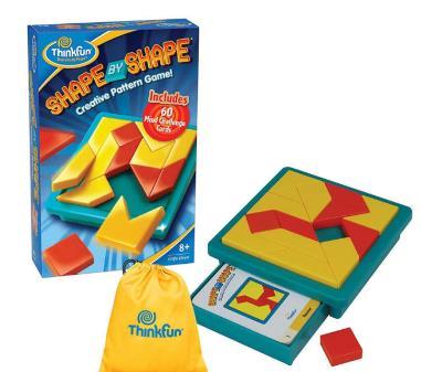 FORMÁRÓL FORMÁRA - Shape by shape térlátás formaészlelés megfigyelőképesség összefüggések felismerése, logikai gondolkodás, kombinációs készség kreativitás Az egyszemélyes Tangram