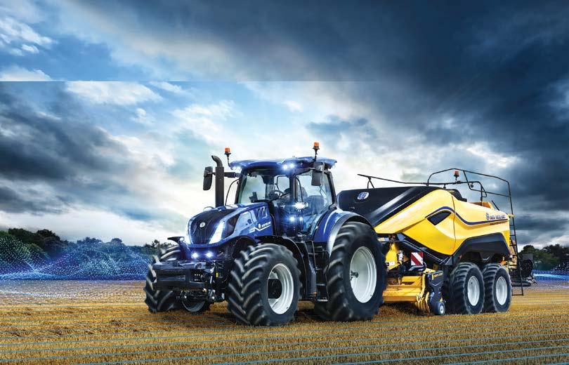 ERŐGÉP INNOVÁCIÓ, KOMFORT ÉS HATÉKONYSÁG Bemutatkoznak az új T7 Heavy Duty traktorok A New Holland nemrégiben, 2021.