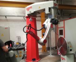 1 2 3 db Hegesztőrobot Termikus vágásra alkalmazva ESAB 1 db Hegesztőrobot IGM - 6 D Rte 496 S Hegesztő gépek max. megmunkálási tartomány: forgatóasztal terhelhetősége: asztal max.