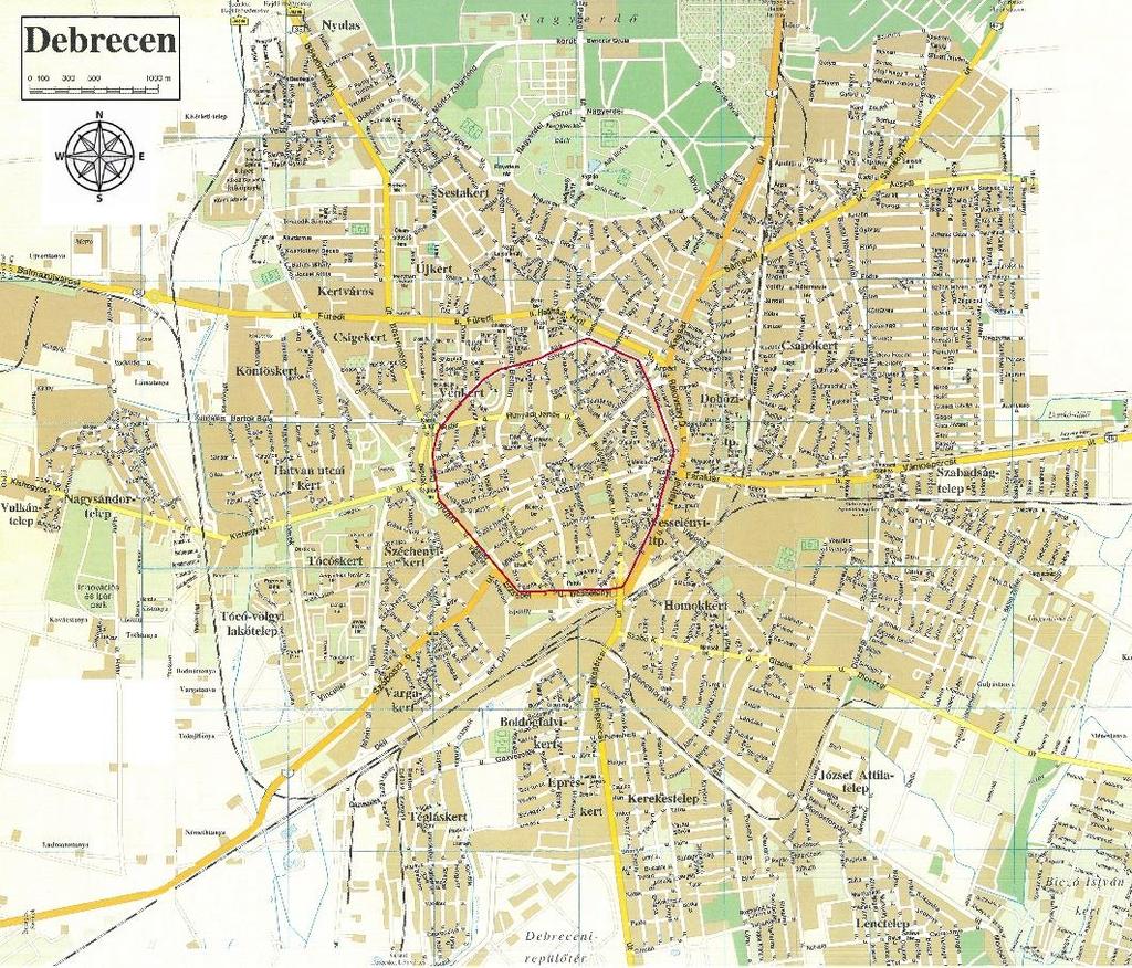 Figure 1. Location of the area of research within the city Source: own work Materials and methods In the course of my research, I employed numerous methods used in social geography.