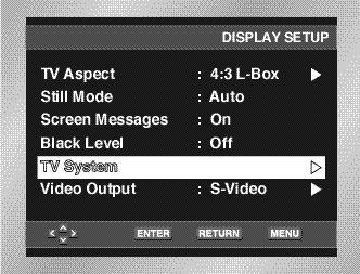 Akkor válassza ezt a beállítást, ha olyan berendezéshez csatlakoztatja a DVD lejátszót, amelyik rendelkezik DTS dekóderrel. Dinamikus kompresszió 1.