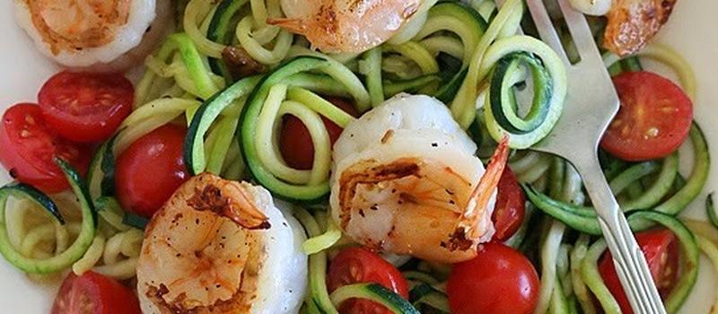 1 min 1 min 2 min 1 Cukkini-rizstésztás garnéla 15 gm Shrimp, raw (garnélarák, a pucolt verziót érdemes választani) 1 medium Zucchini (cukkíni, spirálozva) 5 gm Rice noodles, dry (rizstészta, de sima
