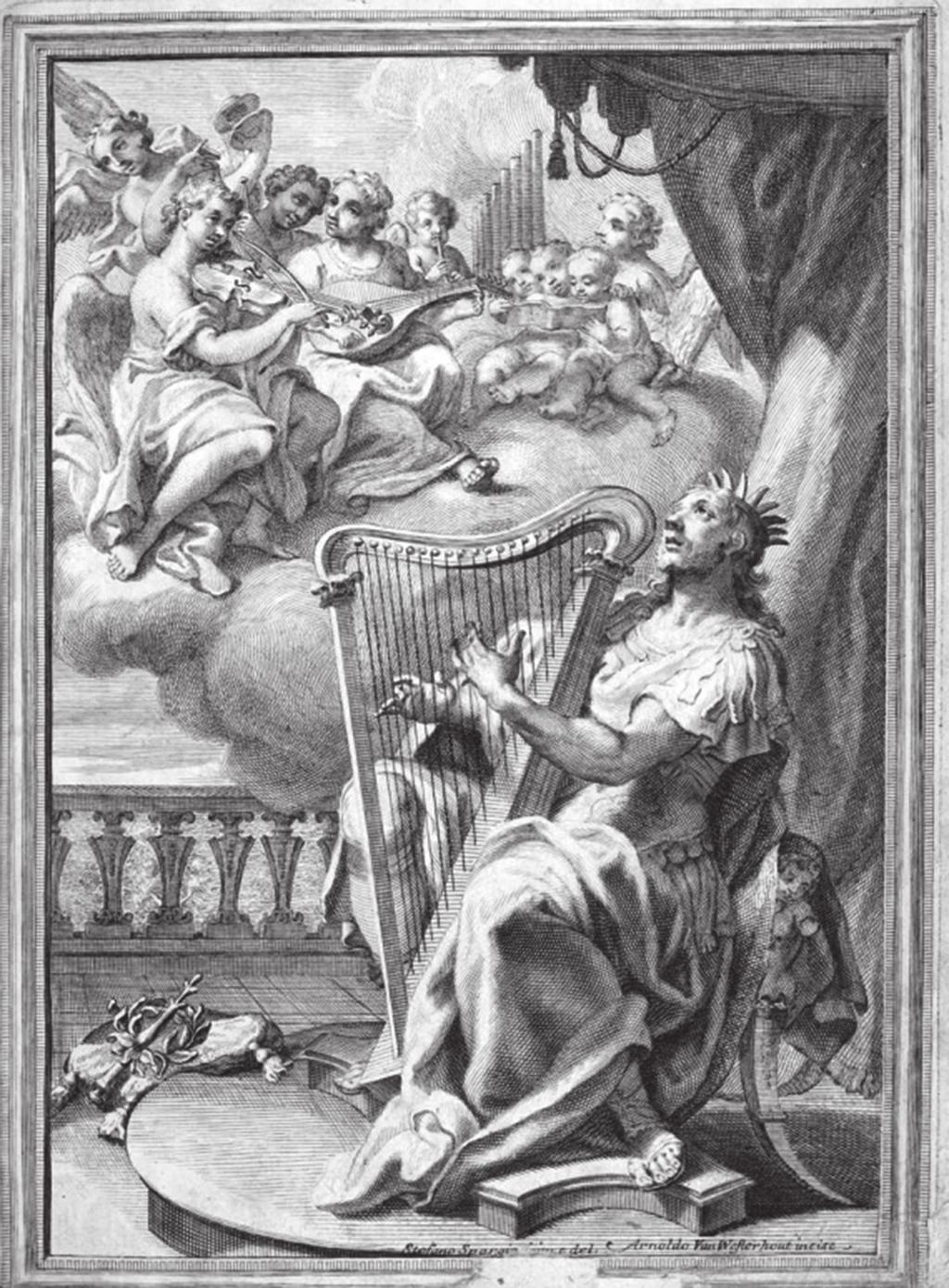 Angyalkoncert, grófi portré 143 Filippo Buonanni, Gabinetto Armonico: Pieno d Instromenti sonori (Roma, 1723) süket és ezzel saját zenekaruk repertoárbővítését.
