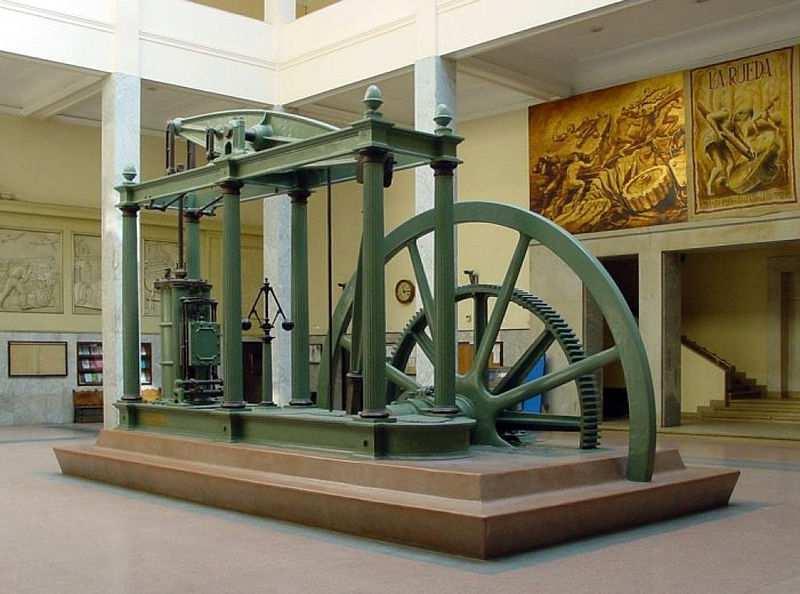 Ipari forradalmak kereszttüzében Modern gőzgép (1769)