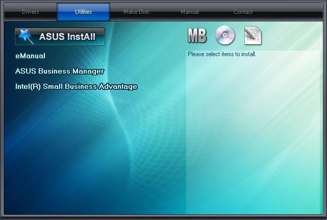 5. fejezet Az ASUS Business Manager használata ASUS Business Manager Az ASUS Manager különféle eszközöket biztosít az ASUS számítógép testreszabásához és