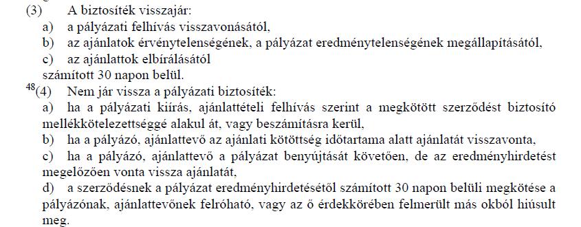 tartalmazó szerződés megkötésekor a pályázati biztosíték összege a vételárba beszámításra kerül. Törökbálint Város Önkormányzata Képviselő-testületének 49/2012. (XII. 17.