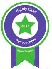 Főbb tudományos elismerések Ferdinandy Péter és Pacher Pál újra a legjobban idézett Highly Cited nemzetközi kutatói listán 2017-ben.
