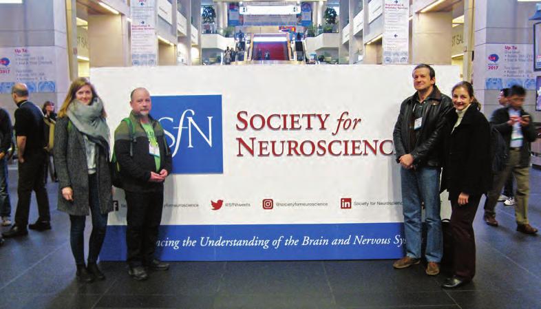 A Gyertyán csoport Washingtonban (Society for Neuroscience s 47th