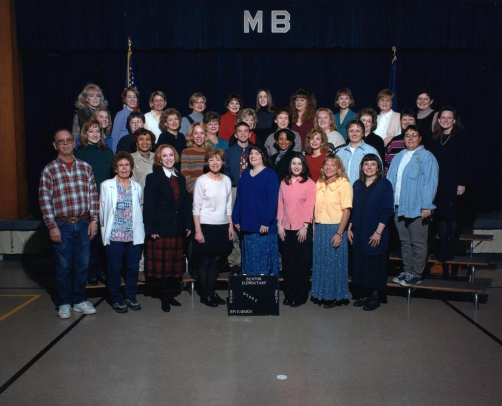 Back Row: Cydnee Seyler; Maria Rediger; Bev McNerney; Betsy Allred; Janice Leitch; Jill Honas; Stephanie Robinson; Sharon Goodwin; Darlene Anderson; Jennifer Keys Third Row: Tayna Mitchell; Laura