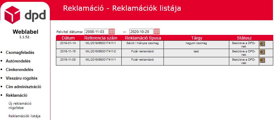 Miután kitöltötte a csomagszámot és a tárgyat, töltse ki az Eset leírása szövegmezőt. (After then you filled parcel number and subject, please fill the Description of case text field). 2.