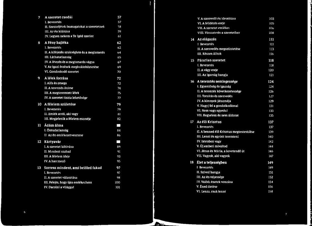 Dacolni a világgal 57 57 58 59 61 62 62 64 65 67 69 70 72 72 74 75 77 79 78 81 82 84 84 86 89 89 91 93 95 97 97 98 100 101 14 15 16 17 18 V.A szenvedő én identitása VI. A felidézés ereje VII.