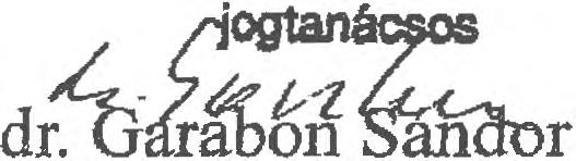Ha ez sem vezet eredményre, és bíróság út igénybe vétele válik szükségessé, felek kikötik a Dunakeszi Járásbíróság illetékességét. 15.