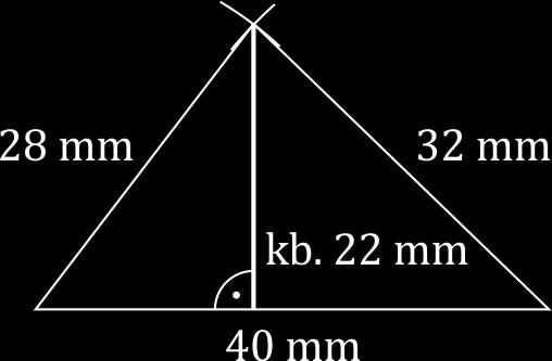 5. SZERKESZTÉSEK 5 Egy bekerített háromszög alakú telekre nem tudunk bejutni, de szeretnénk tudni, milyen messze van a leghosszabb oldaltól a telek vele szemközti sarka.
