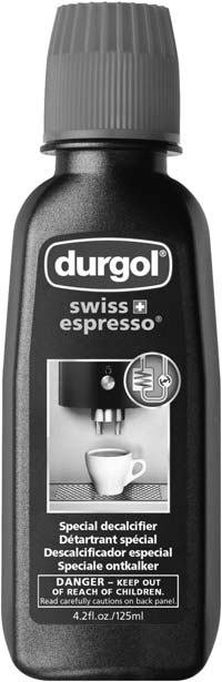 A durgol swiss espresso használatával hagyományos filteres kávéfőzők és vízforralók is problémamentesen vízkőteleníthetők.