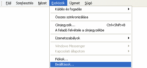 Beérkezett üzeneteink áttekintésekor a lista panelen mi is láthatjuk, ha a feladó az üzenet fontosságára utaló jelzést állított be.