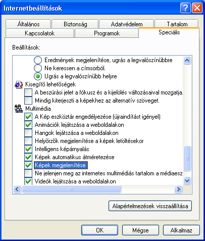 Információ és kommunikáció MS Windows XP A felesleges eszköztárgombokat az Eszköztárgombok csoportban történő kijelölésük után az Eltávolítás gombra kattintva törölhetjük az eszköztárról.