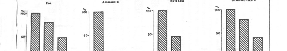 A zárt pneumatikus szállítással az éves porkibocsátás 60 tonnával csökkent, s egyéb üzemi rekonstrukciók együttes hatására 1990-ben a kombinát összes porkibocsátása már csak 42,7 tonna volt.