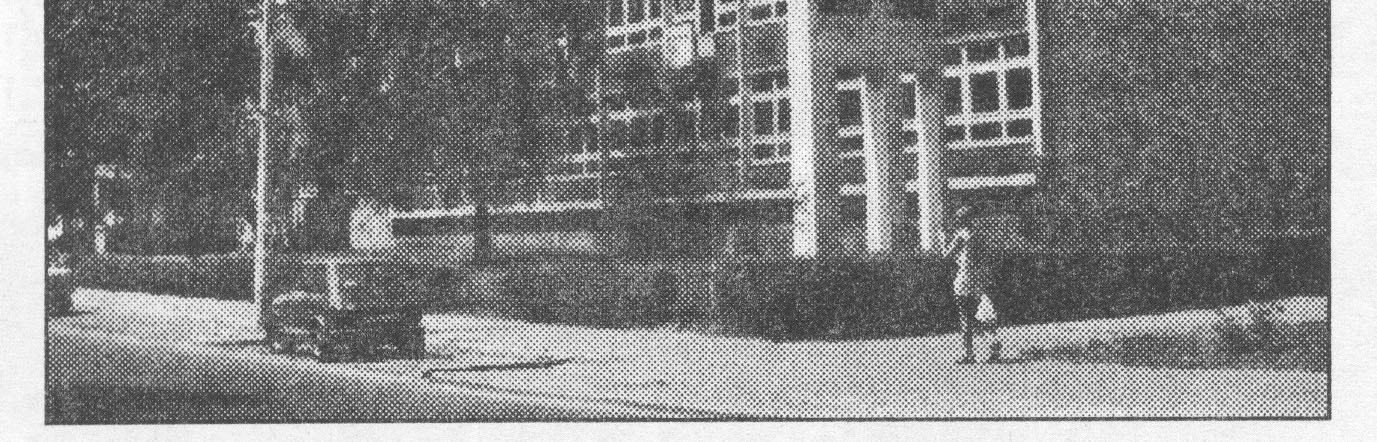 vasútállomást szemmel láthatóan megviselték az elmúlt évtizedek.