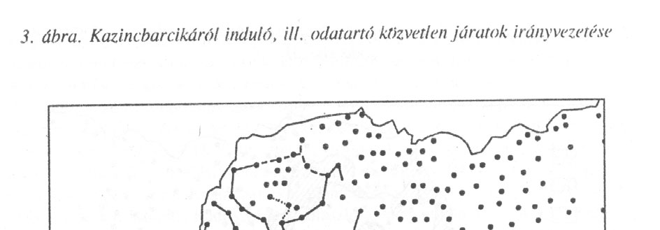 Edelény "kisugárzó hatása" szerény - e térség ma is városhiányos terület.