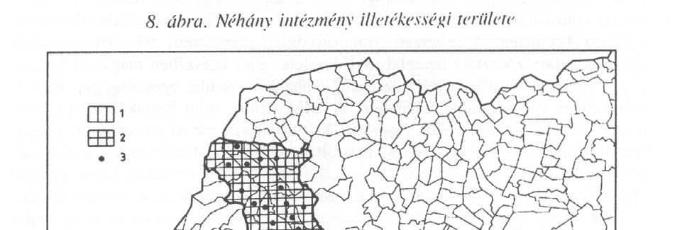 befolyásolja; a zsákutcában fekvő kis falvakból naponta 1-2 járatpár indul a városokba, a járatokat elsősorban a munkábajárás (ingázás) igényei szerint indítják, ezért a "városi intézmények"