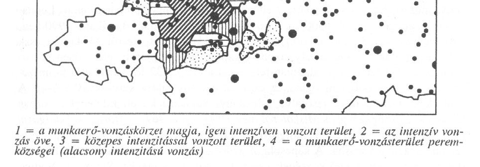 Legnagyobb számban, közel 1500-an Sajószentpéterről ingáztak Barcikára 1990- ben; minden negyedik kereső itt dolgozott, ugyanakkor Szentpéterről Miskolcra csak 890-en ingáztak.