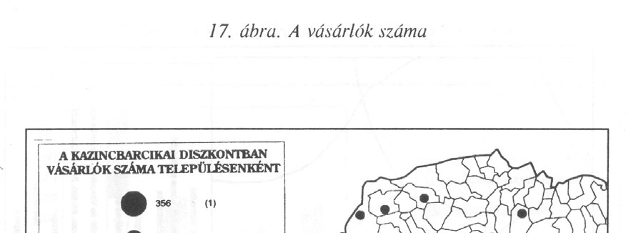 A diszkont áruházban a vásárlók