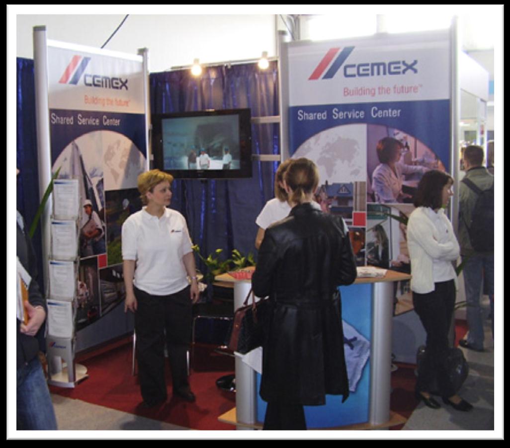 Cemex stand-kompakt szállítás Egy fontos eleme volt