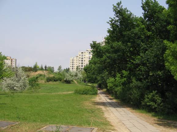 Szeged, Rókusi körút 2-es villamosvonal Közpark Az úgynevezett Szánkózó-domb és a kiserdő egysége is eltűnne,