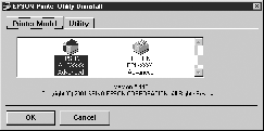 Windows XP vagy Windows 2000 rendszeren kattintson a Módosítás vagy a Programok eltávolítása ikonra, jelölje ki az EPSON Printer Software elemet, majd kattintson a Módosítás/eltávolítás gombra.