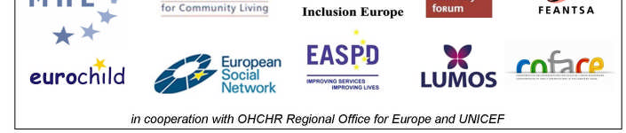 (Családügyi Szervezetek Európai Szövetsége) Eurochild European Association of Service Providers for Persons with Disabilities (Fogyatékossággal Élő Személyeknek Szolgáltatásokat Nyújtó Szolgáltatók