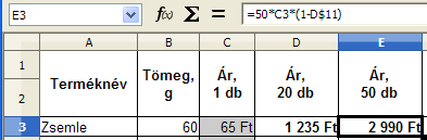 5. FEJEZET. SZÁMFORMÁTUMOK 29 5.4. ábra. 9. feladat 5.3. Dátum- és időformátum A Calc a dátumot egész számként tárolja, mégpedig egy dátumértékhez viszonyított sorszámként.