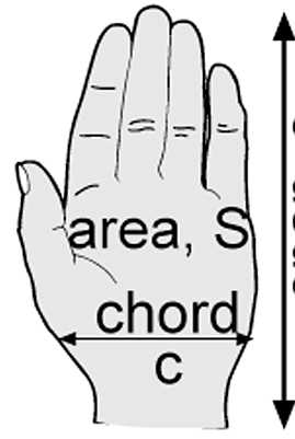 A kéz emelőereje L - emelőerő ρ a víz sűrűsége u - a test folyadékhoz