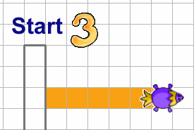 Készítsd egy másik Tekn cöt a Starthely mellett, nevezd el dobókockának, és állítsd be neki a dobokocka alakot. Ez hat képkockát tartalmaz, amely 1-t l 6-ig mutatja a számjegyeket.