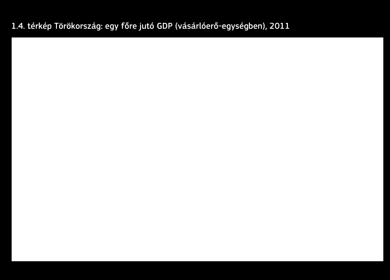 2000-ben például az egy főre jutó GDP 37 (NUTS 2) régióban volt kisebb az EU-átlag 50%-ánál, míg 2011-ben csak 20- ban, és 16 régióban nőtt az egy főre jutó GDP az EUátlag 50 75%-ára, míg egy