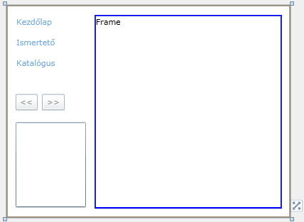 Navigation Framework A másik fontos vezérlő a Page, a Frame-hez hasonlóan ez is tudomást szerez a navigációs eseményekről. Hozzáfér az URL paraméterekhez, és navigációt is tud kezdeményezni.