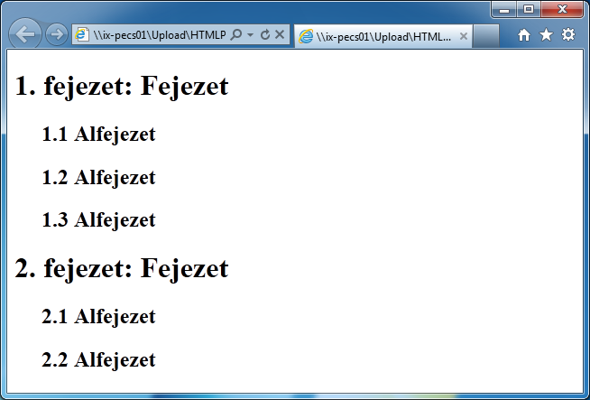 A CSS 3 stílusleíró nyelv 13-6 ábra: Dinamikus tartalomgenerálás A Template layout modul (CSS sablonok) A template layout modul segítségével a dokumentumunkat feloszthatjuk több részre (rácsszerűen),