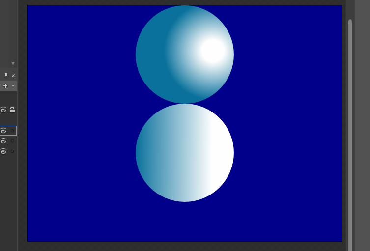 4. fejezet: Animáció és Média <StackPanel x:name="layoutroot" Background="DarkBlue"> <Ellipse Width="200" Height="200" > <Ellipse.Fill> <RadialGradientBrush Center="0.787,0.463" GradientOrigin="0.