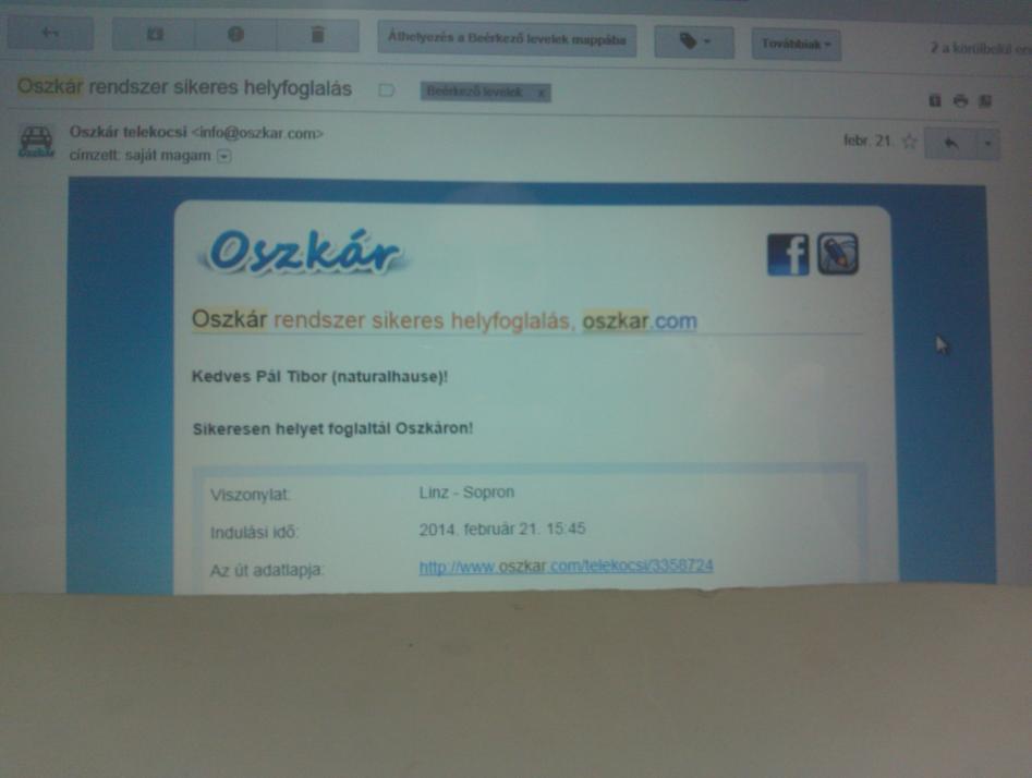Helyfoglalás az on-line felületen A helyi általános iskolába és óvodába járó gyerekeink