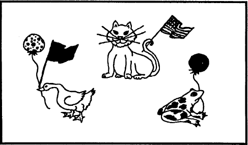 Crain és mtsai. (1994) (1) Only the cat is holding a flag. Csak a macska tart egy zászlót. (2) The cat is only holding a flag. a. A macska csak tart egy zászlót. b.