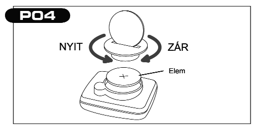 A mágnesnek az érzékelõ felé kell állnia, és egy vonalban kell lenni az érzékelõn található jellel. 3. LÉPÉS: Véglegesítse a mágnes helyzetét.