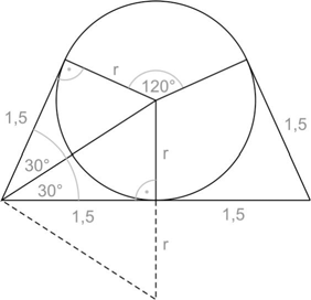 A hordó átmérője rπ r = 3 1,73 (m). A rögzítő kötél hossza 1,5 + 4, 81méter, rögzítési ráhagyás nélkül. 3 33.