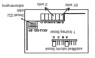 CA-10P 24. oldal, összesen: 25 Számítógéppel segített programozás Minden billentyuzet-paramétert lehet programozni a PC számítógép és a DLOAD program (4.41.
