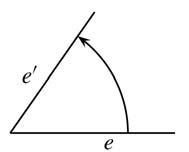 15. modul: SÍKIDOMOK 9 A szöget úgy is származtathatjuk, hogy egy félegyenest a kezdőpontja körül elforgatunk. Ez esetben a szöget az elforgatás ívével mérjük.