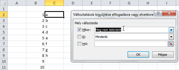 láthatók, akik megnyitották. Kik nyitották meg a fájlt?