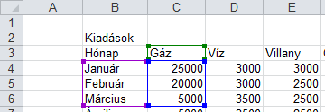 a kijelölést!