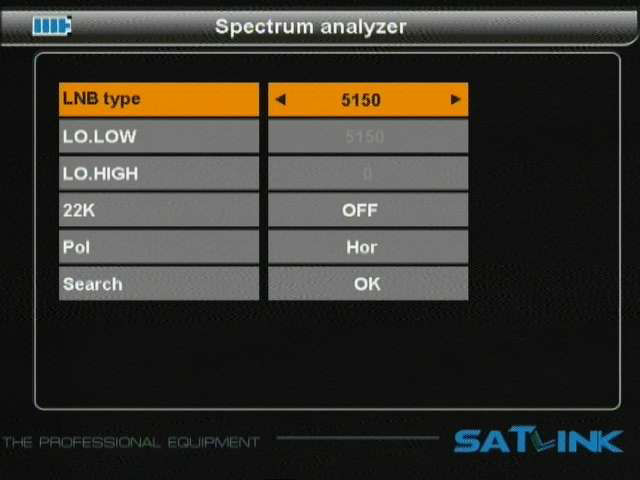 Factory Reset: Amennyibe ezt a menüpontot válassza abban az esetben a készülék alaphelyzetbe fog kerülni és az összes  SW ver: Software verziószáma Spektrum